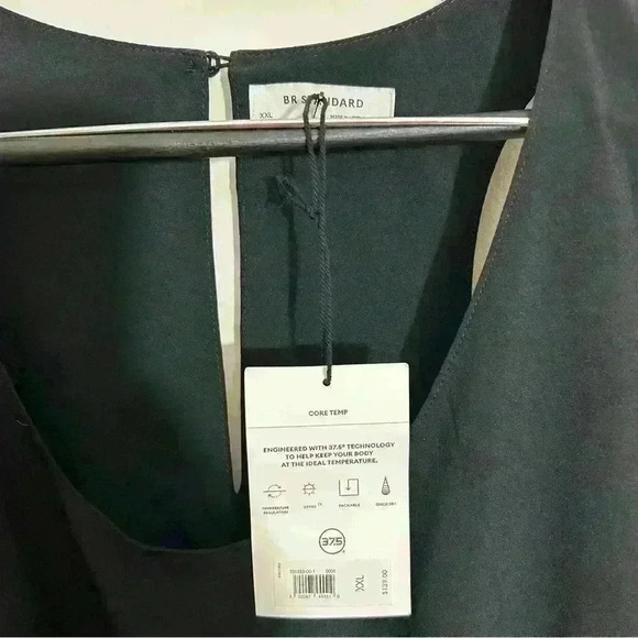 BR Standard Jumpsuit Black Core Temp UPF50 Quick Dry Pocket Women's Size XXL NWT - Picture 4 of 8